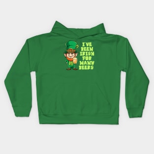 I've Been Irish For Many Beer St Patrick's Day T-Shirt Kids Hoodie